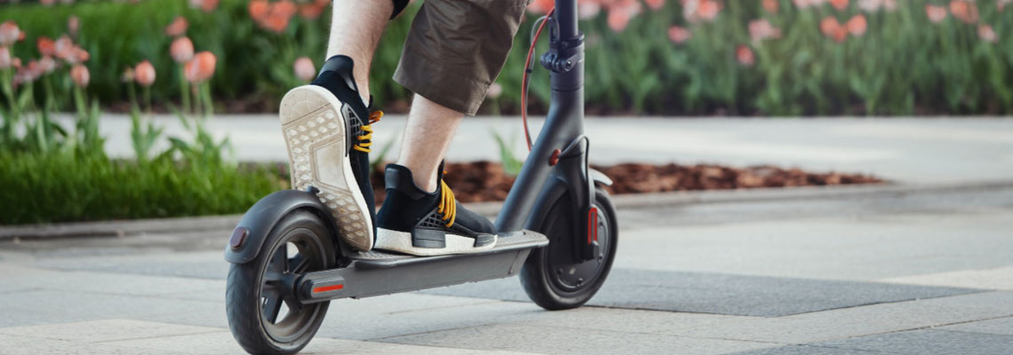 Une trottinette électrique